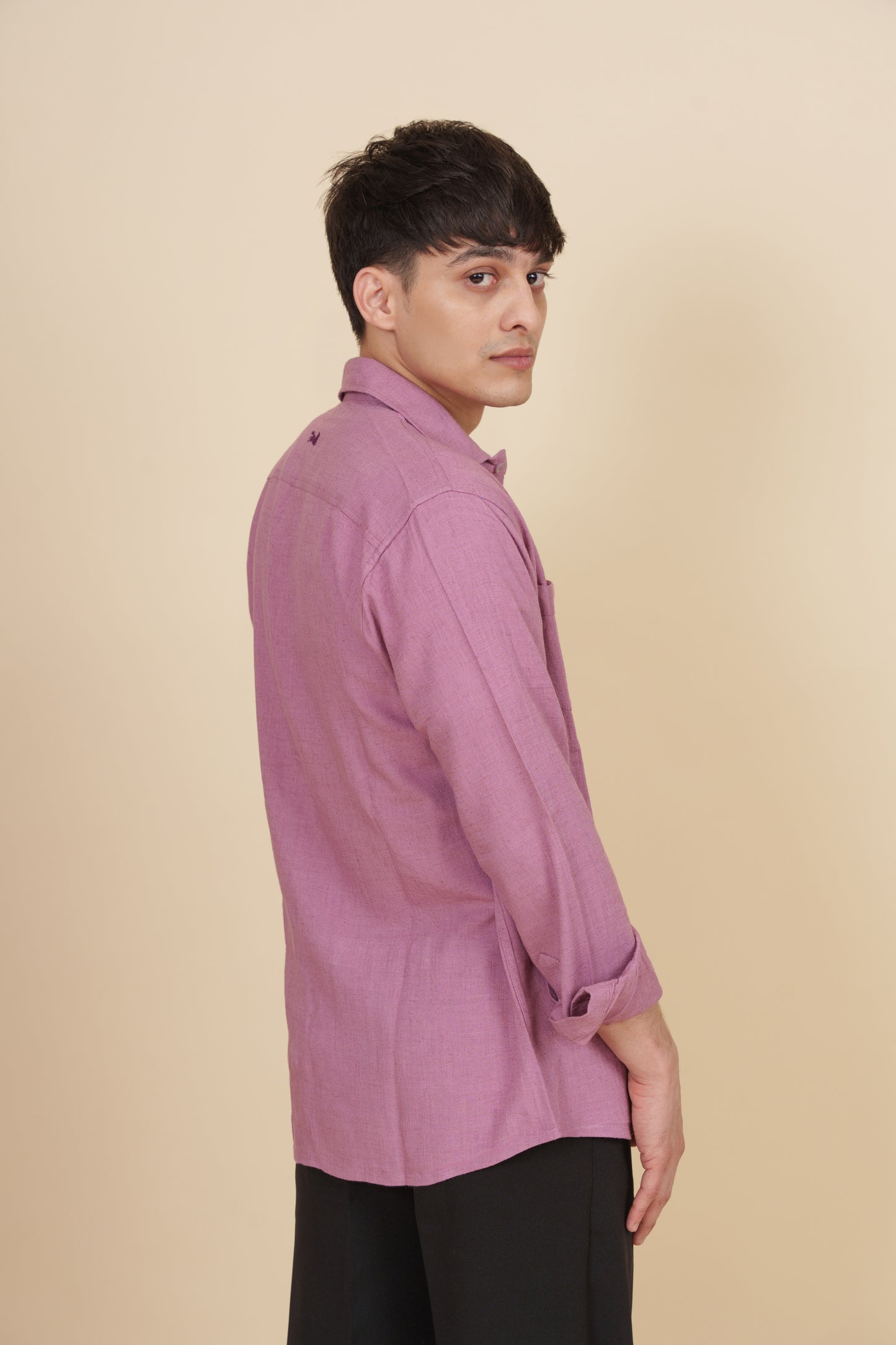 Linen Blend Traveller Shirt
