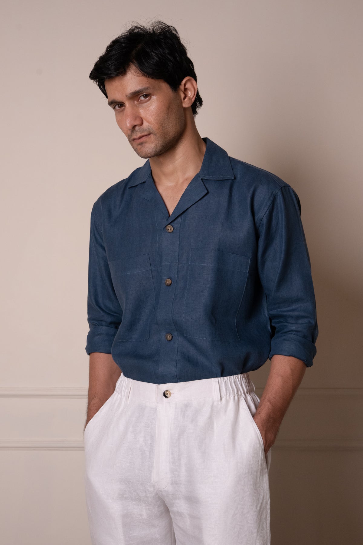 Hemp Trench Shirt lifestyle