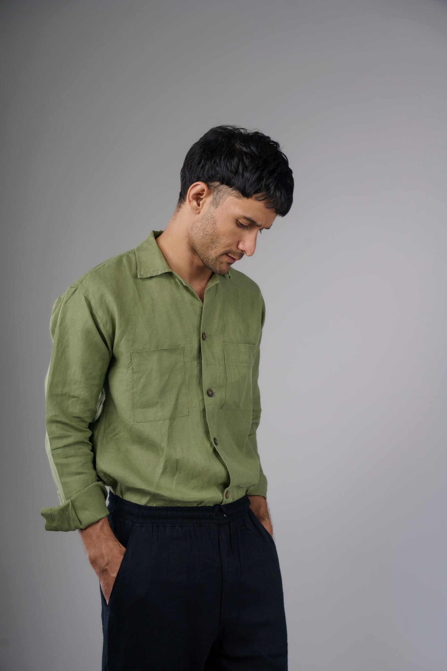 100% Hemp Two-Pocket Shirt