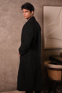 Classic Black Long Coat