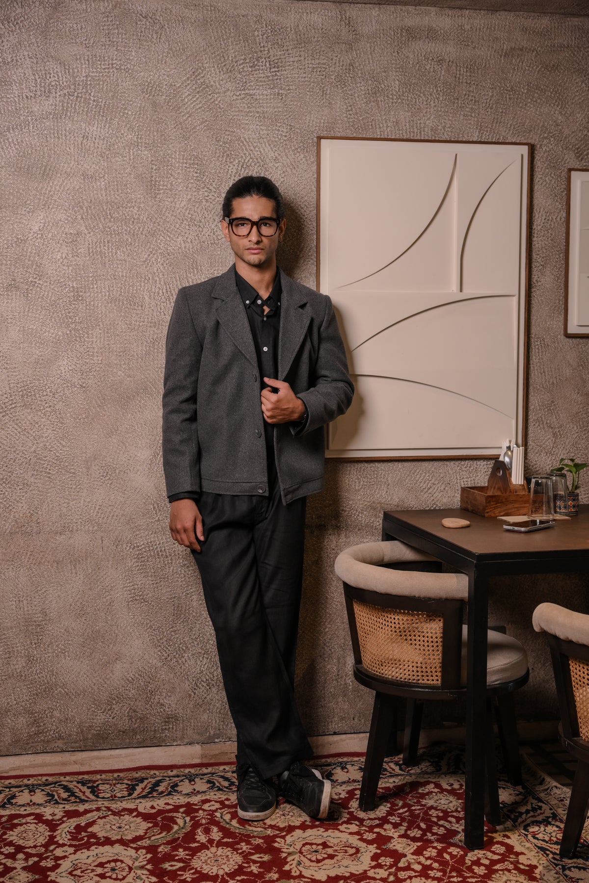 Wool Blazer Jacket