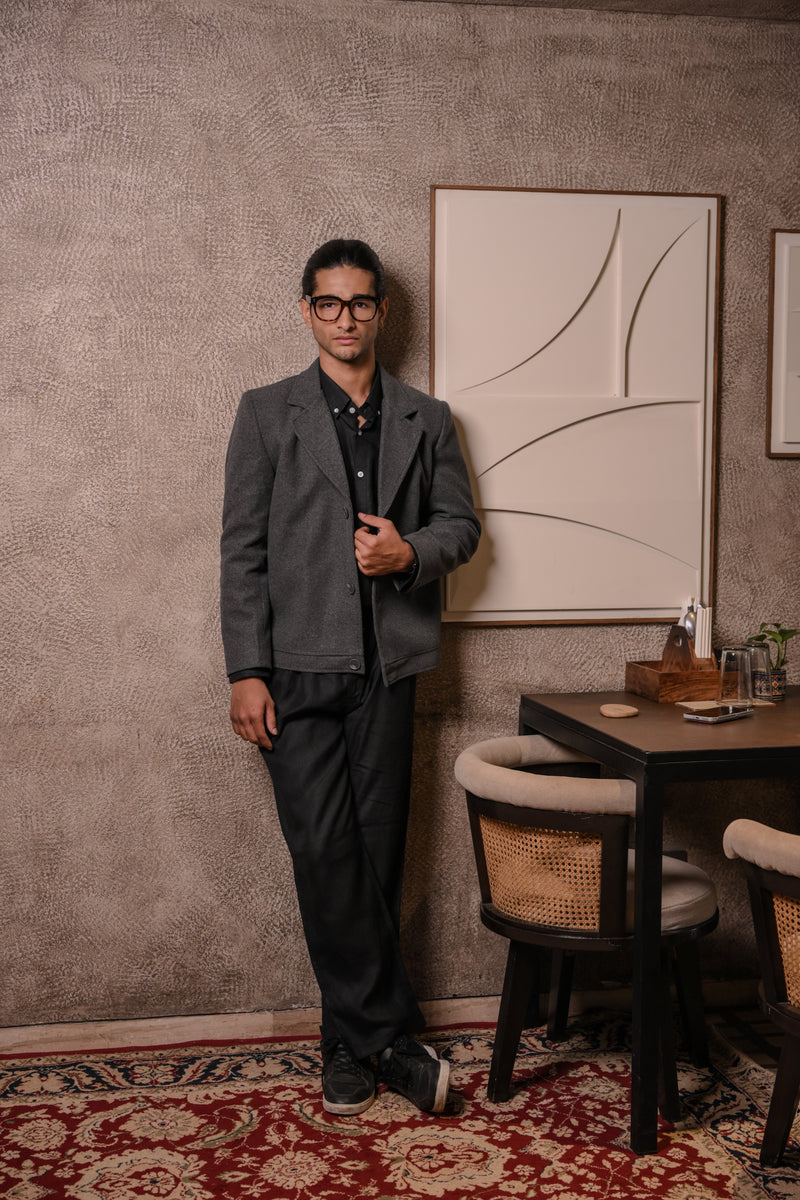 Wool Blazer Jacket