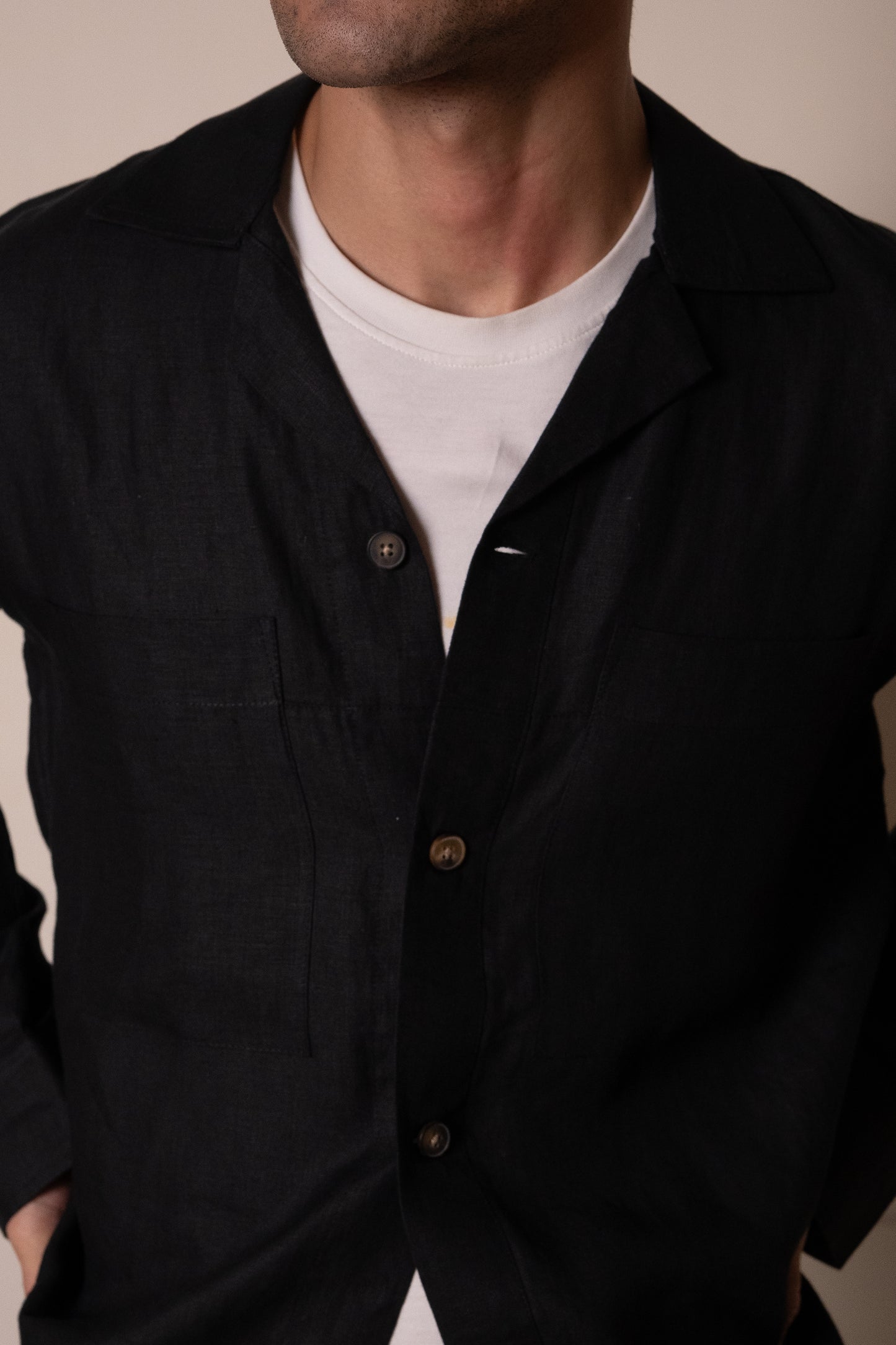 Hemp Trench Shirt