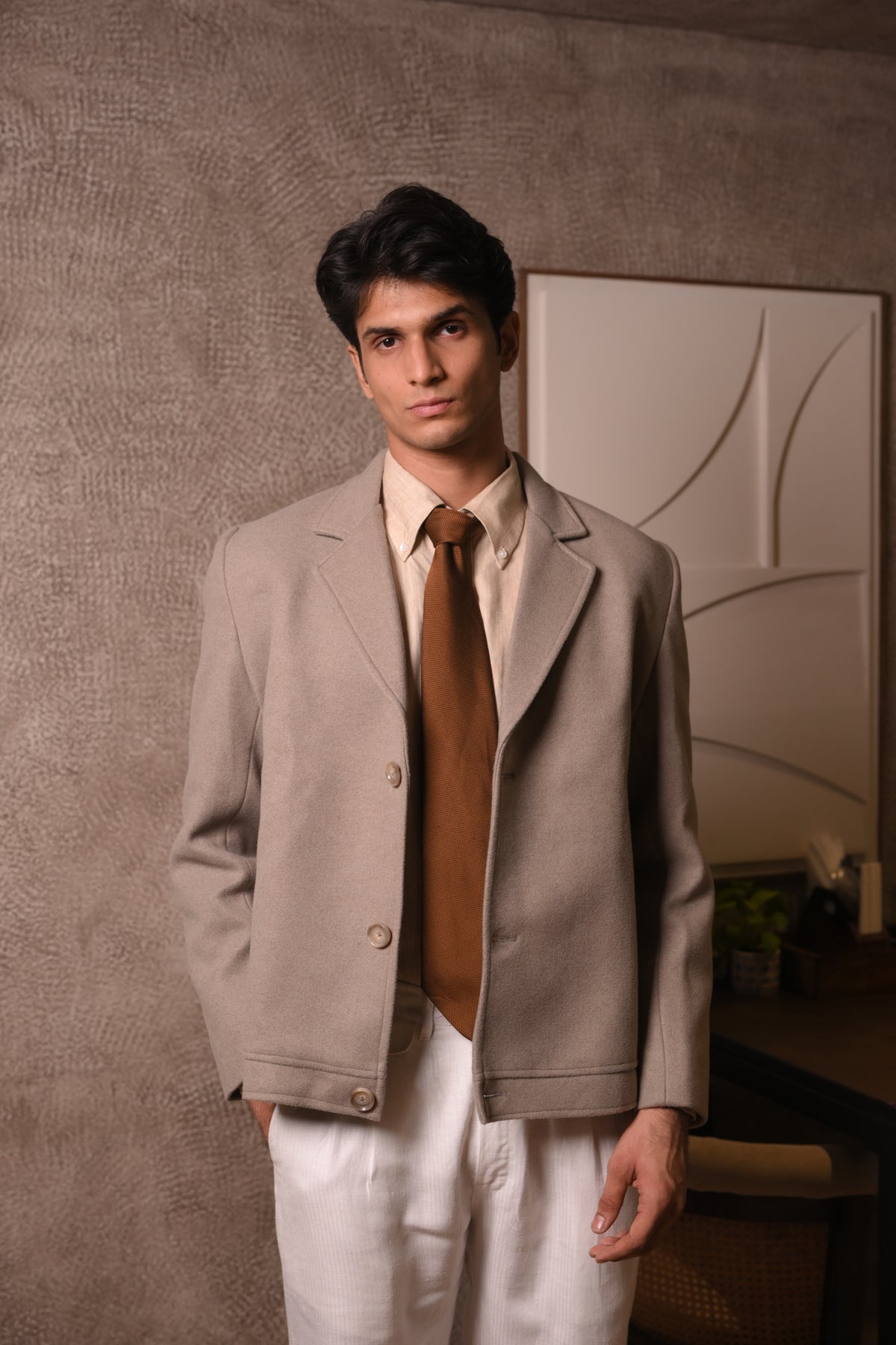Beige Blazer