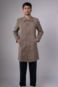 Grey Statement Long Coat