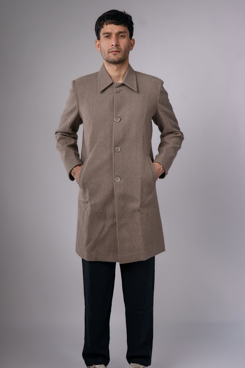 Grey Statement Long Coat