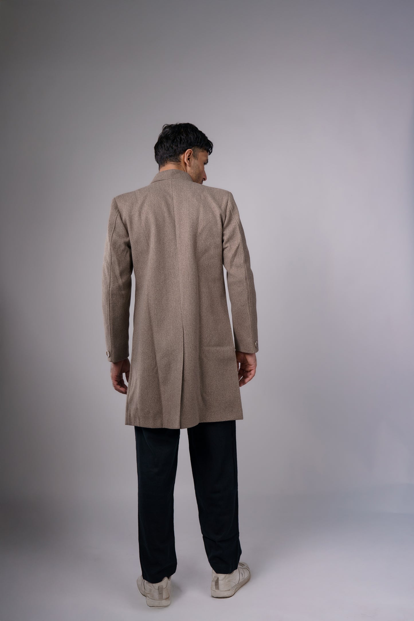 Grey Statement Long Coat