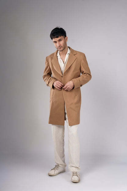 City Bronze Long Coat
