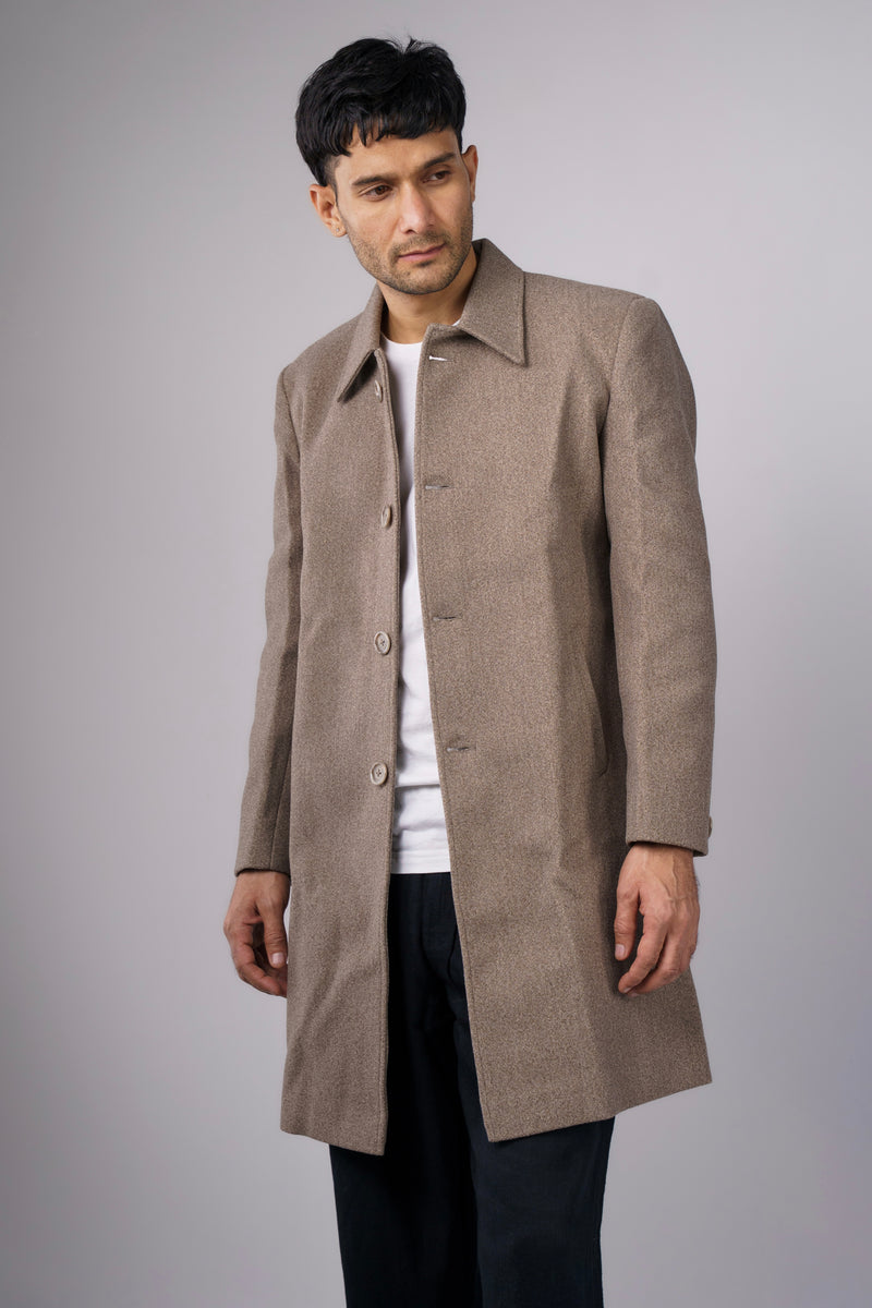Grey Statement Long Coat