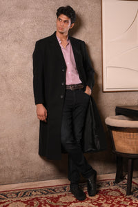 Classic Black Long Coat