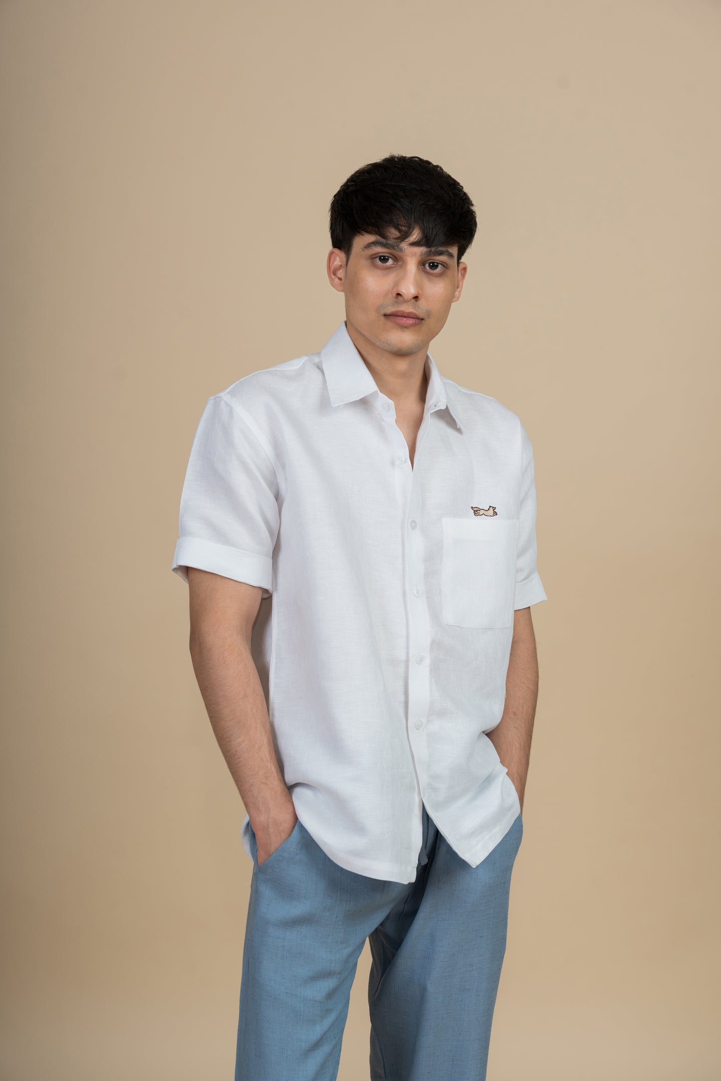 Linen Blend Lounge Trouser