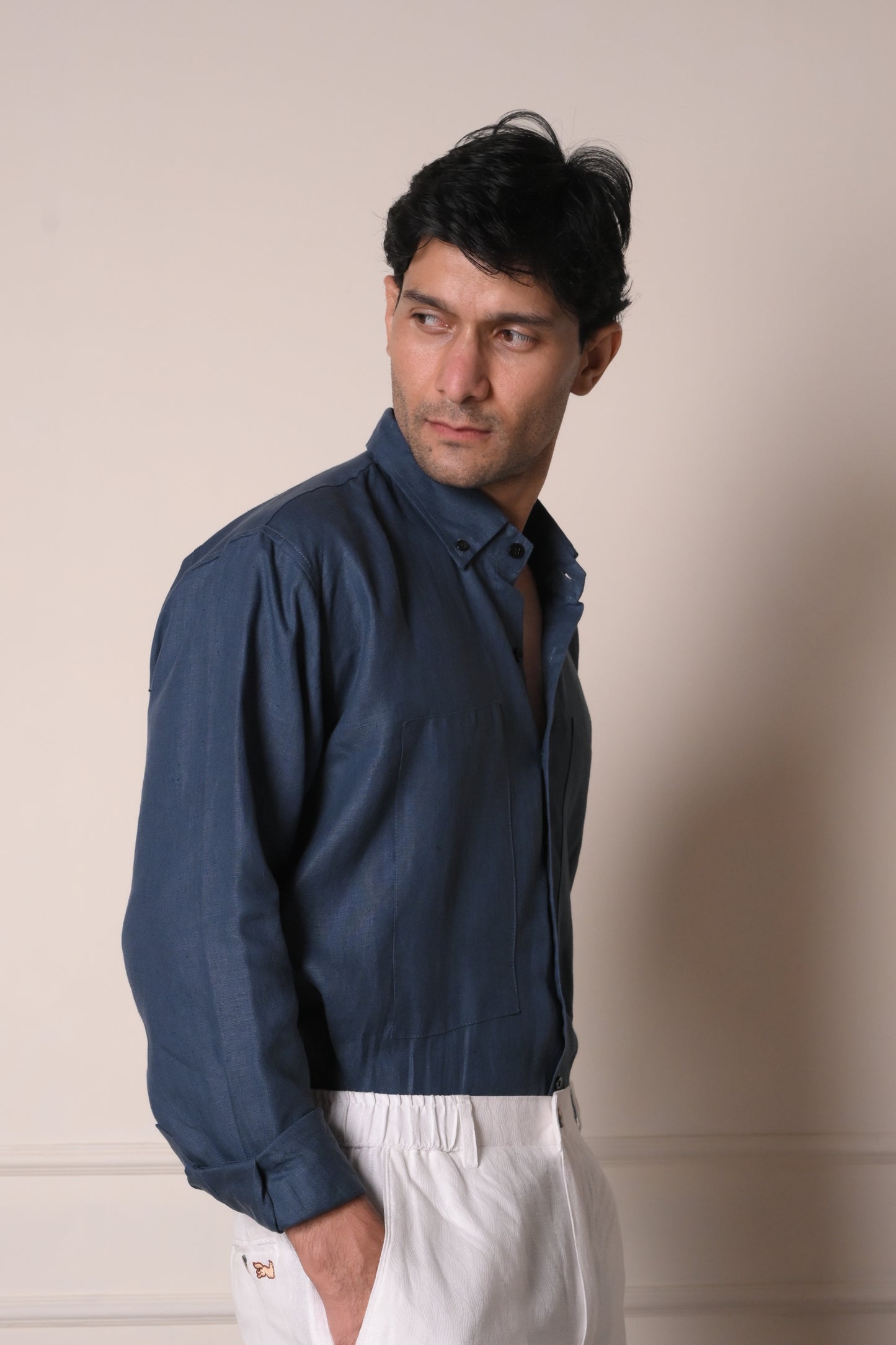Royal Blue Resort Shirt