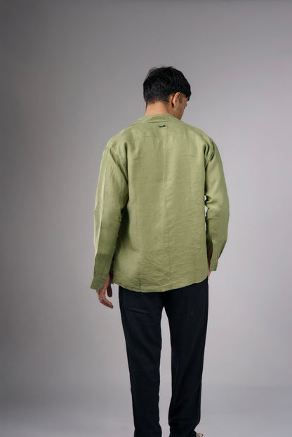100% Hemp Two-Pocket Shirt