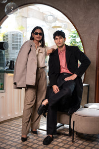 Beige Wool Blazer