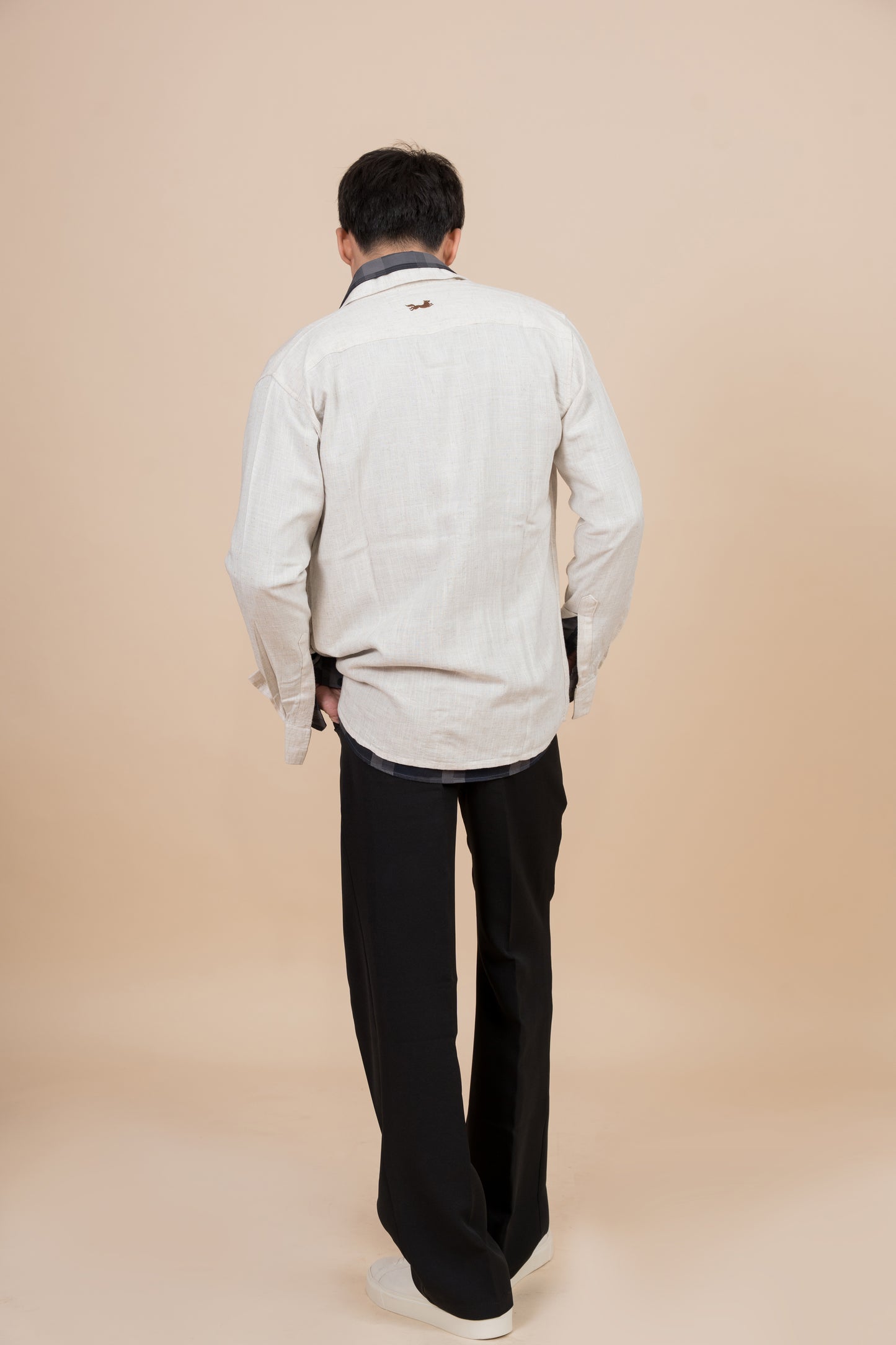 Linen Blend Traveller Shirt