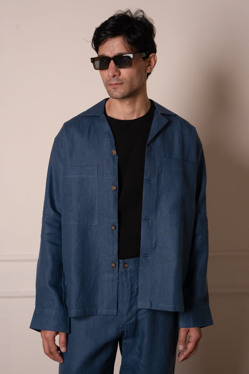 Hemp Trench Shirt