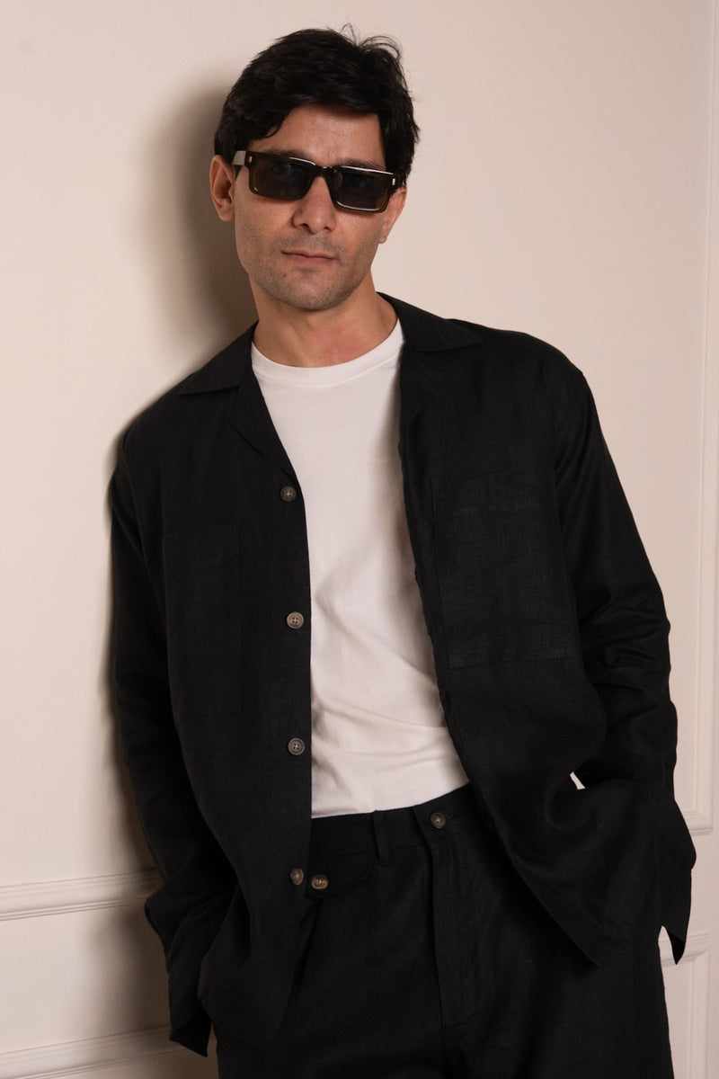 Hemp Trench Shirt