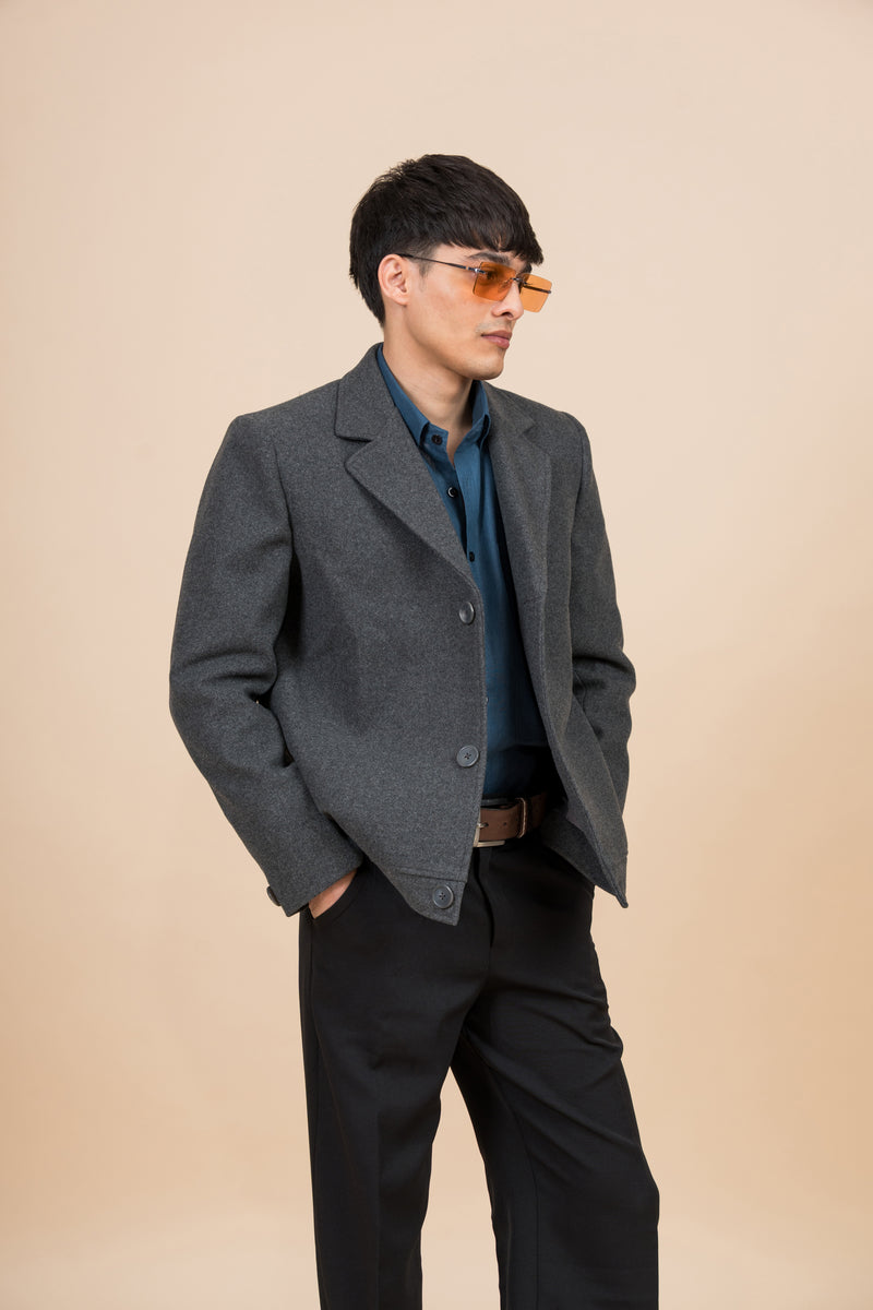Wool Blazer Jacket