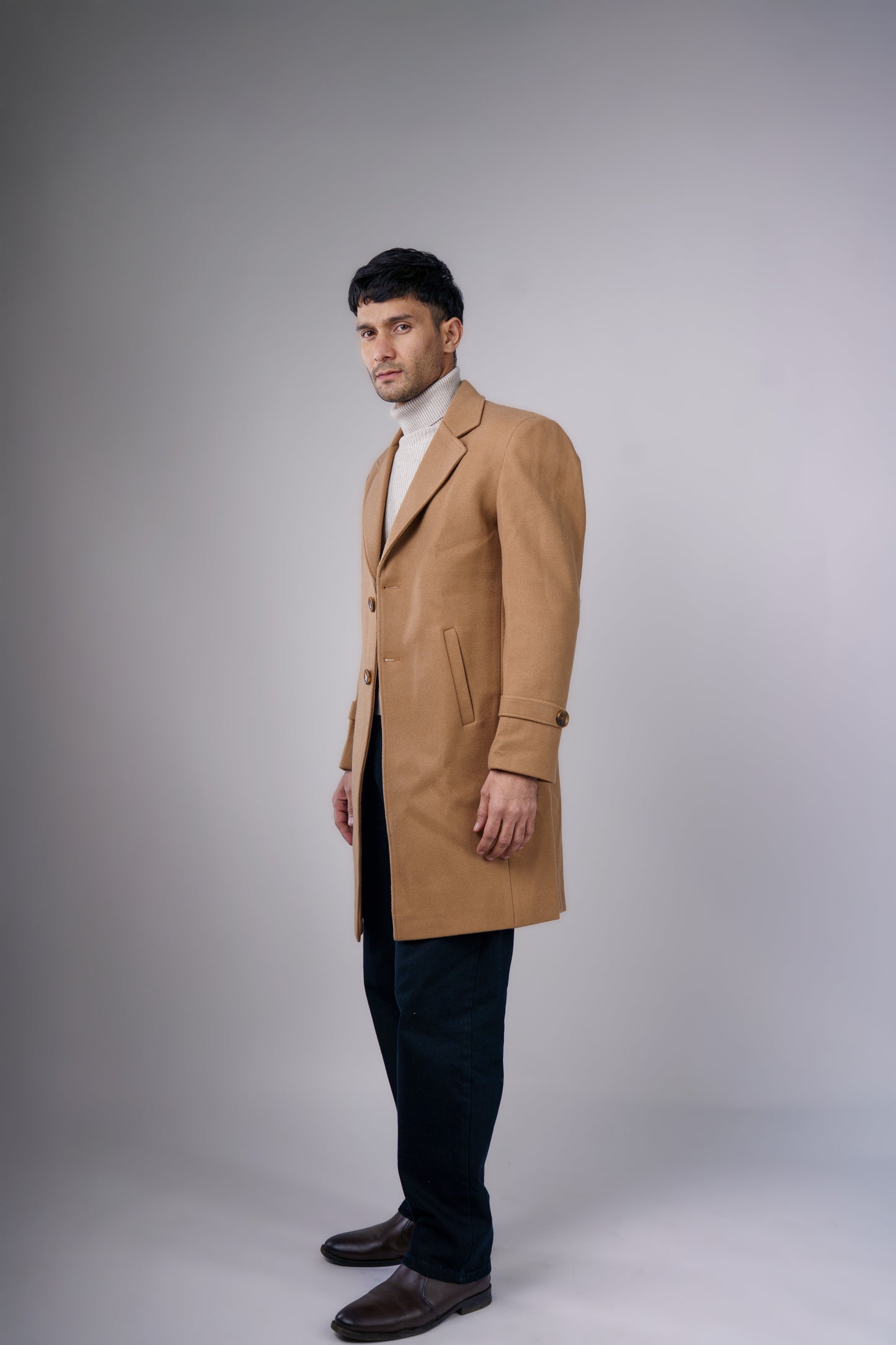 City Bronze Long Coat