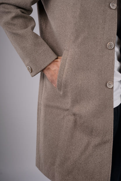 Grey Statement Long Coat